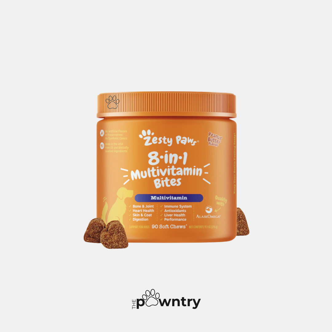 [PRE-ORDER] Zesty Paws 8-in-1 Multifunctional Bites | Peanut Butter Flavor