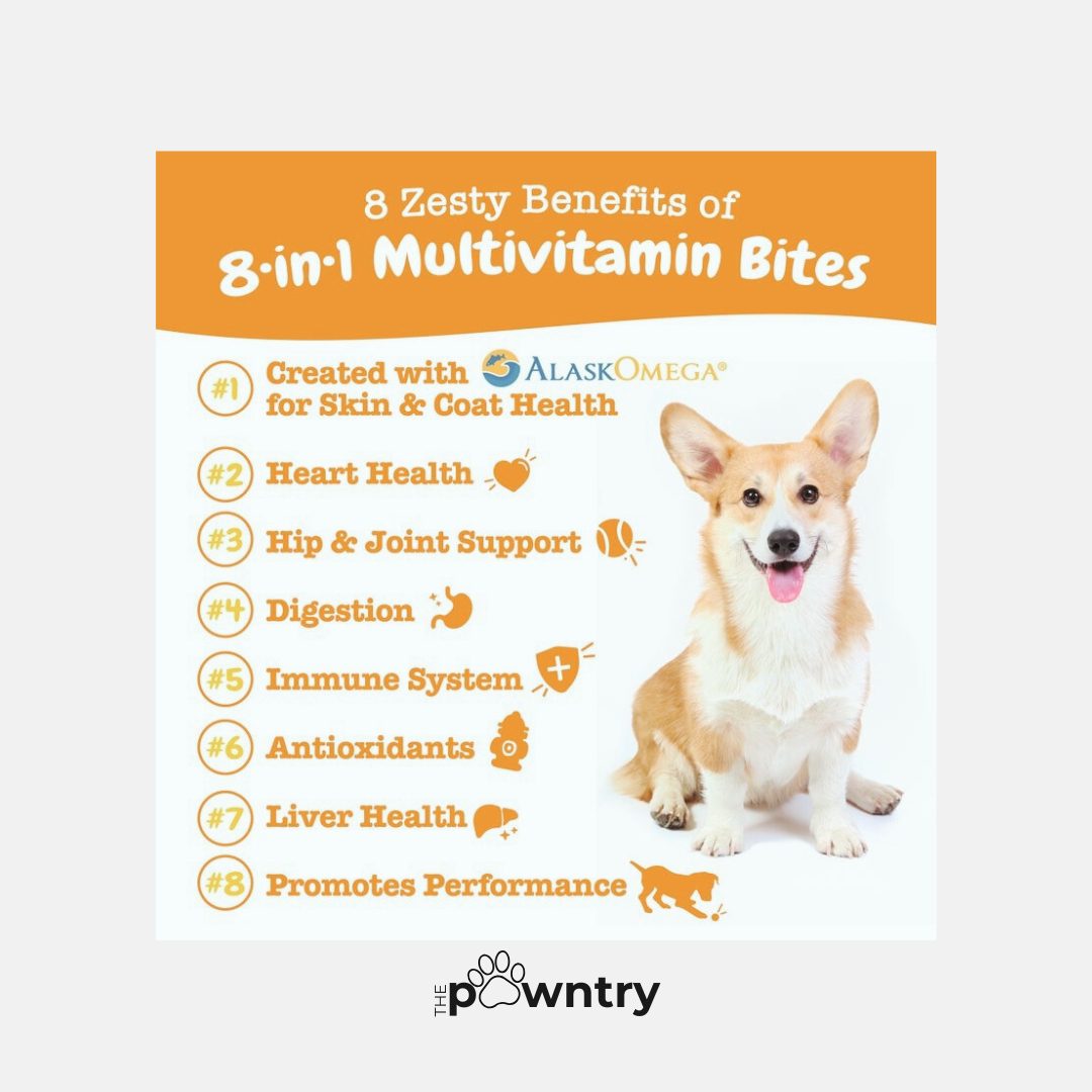 [PRE-ORDER] Zesty Paws 8-in-1 Multifunctional Bites | Peanut Butter Flavor